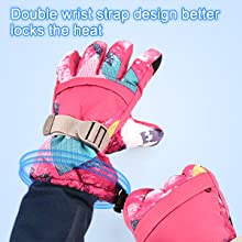 waterproof gloves women snow