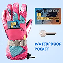 adult snow gloves waterproof